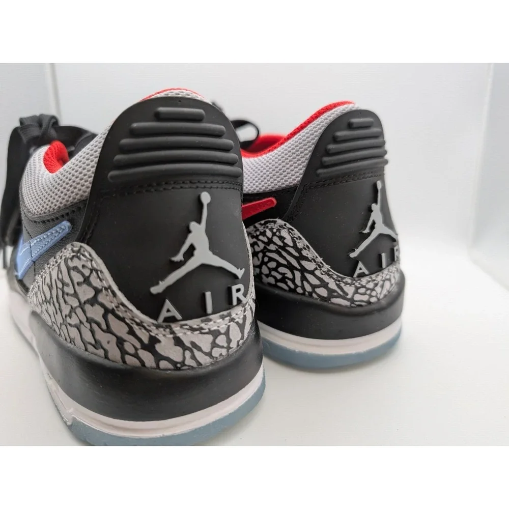 Nike Air Jordan Legacy 312 Low Black Red Blue CD9054-005 Youth 6.5Y, Women's 8